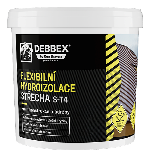Flexibilní hydroizolace STŘECHA S-T4 Stavebniraj.cz