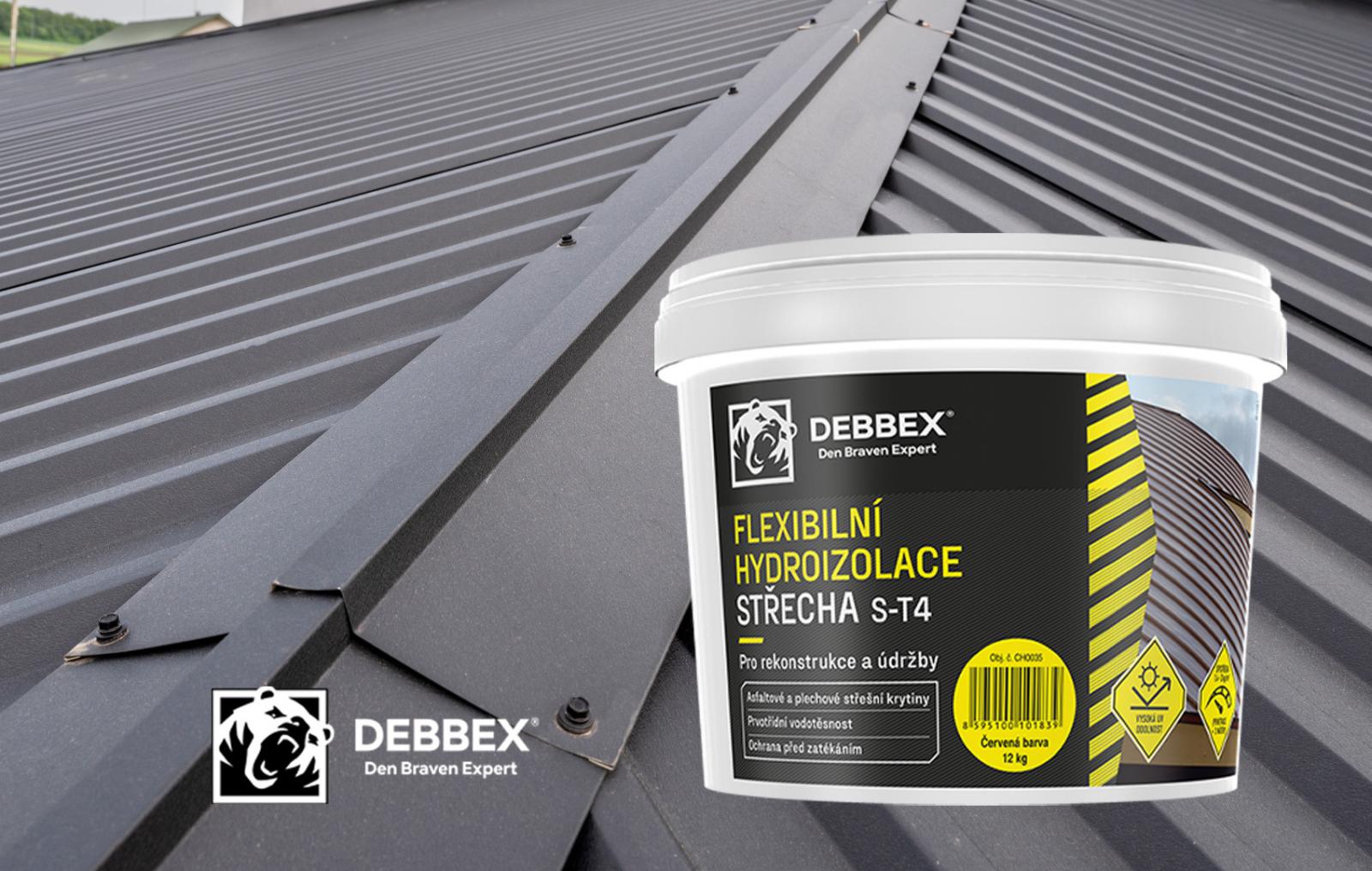 Flexibilní hydroizolace STŘECHA S-T4 Stavebniraj.cz