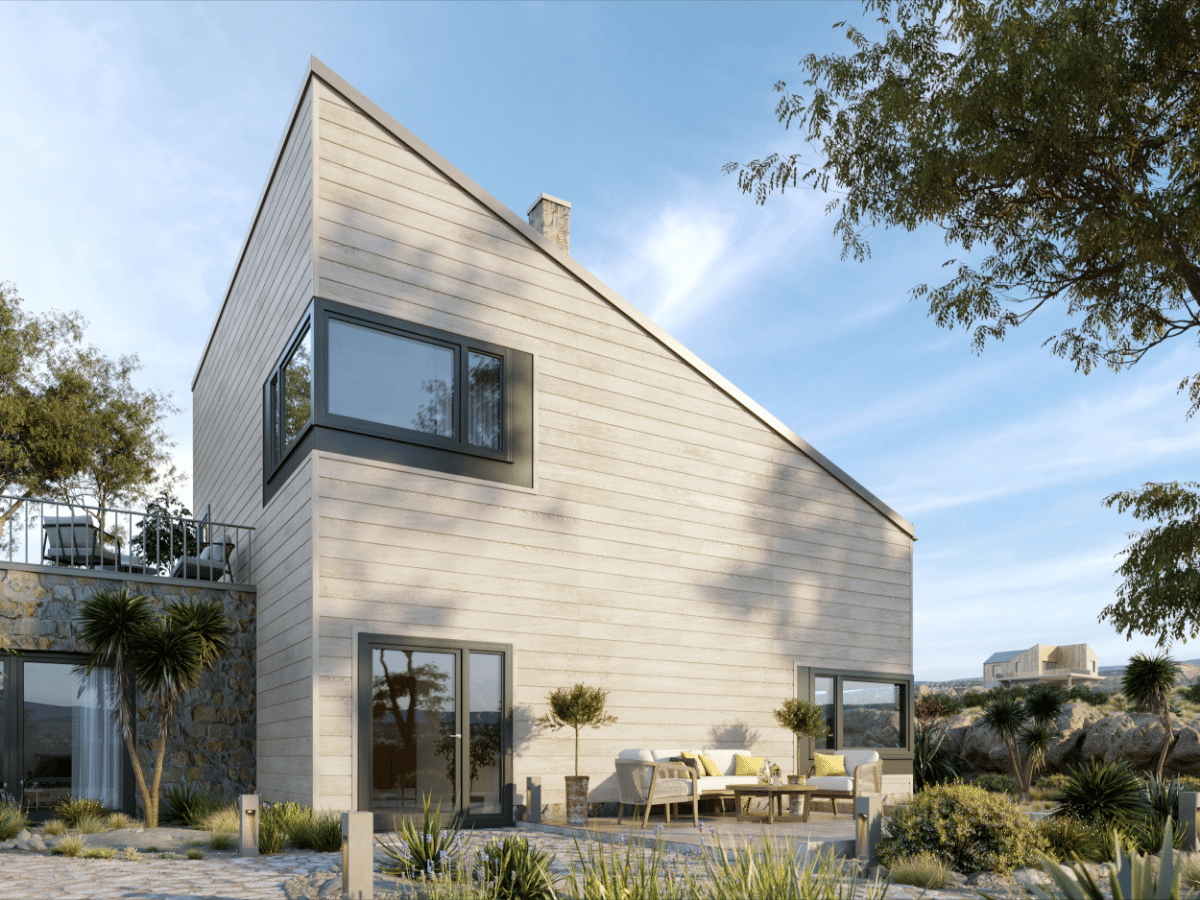 fasádní panely Kerrafront Wood Effect Alpine Oak