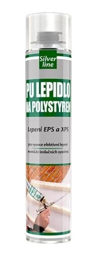 Lepidlo na polystyren Silver Line 750 ml pistolové Stavebniraj.cz