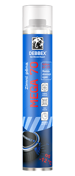 Zimní pistolová pěna MEGA 70 Stavebniraj.cz