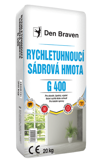 rychletuhnouci_sadrova_hmota_G400 Stavebniraj.cz