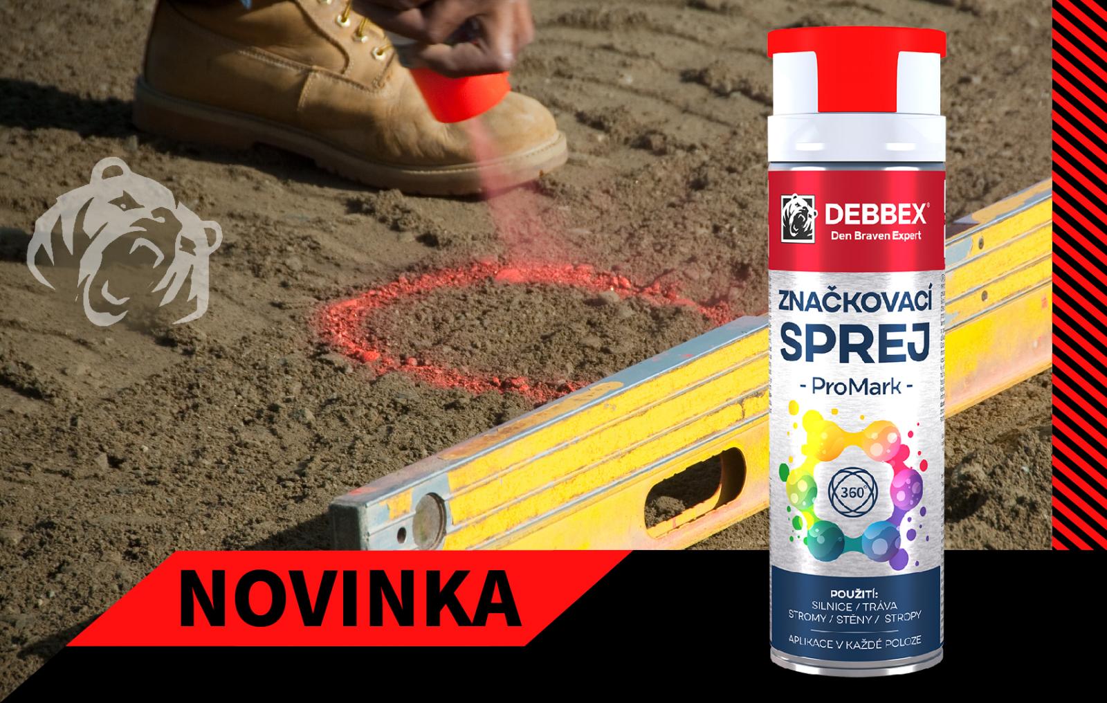 značkový sprej ProMark Stavebníraj.cz